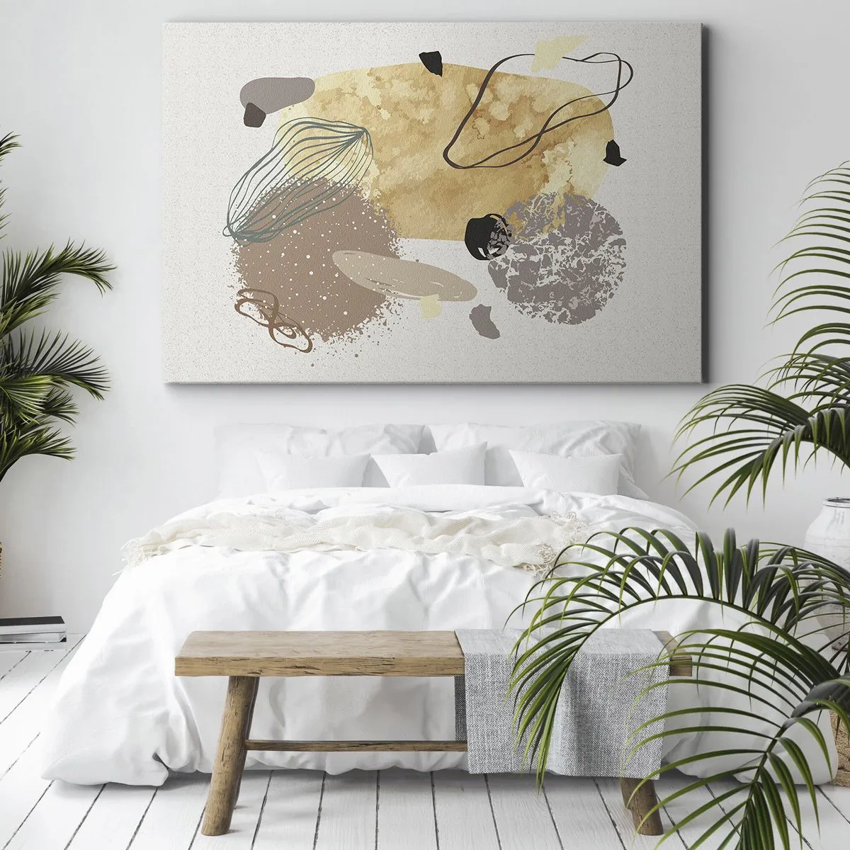 Tablou pe pânză - Fluiditatea aplicată - 70x50 cm