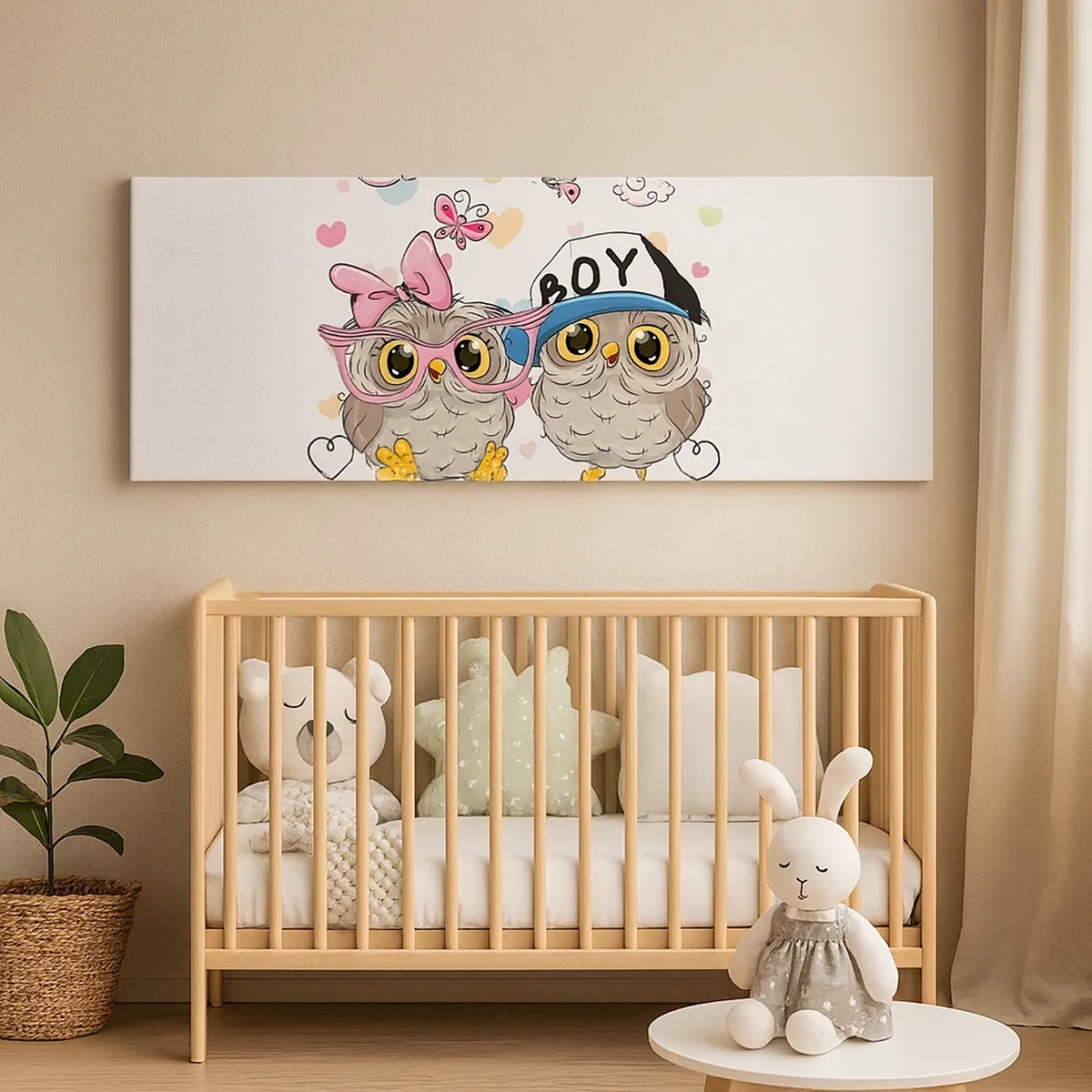 Tablou pe pânză - Să ne iubim! - 30x30 cm