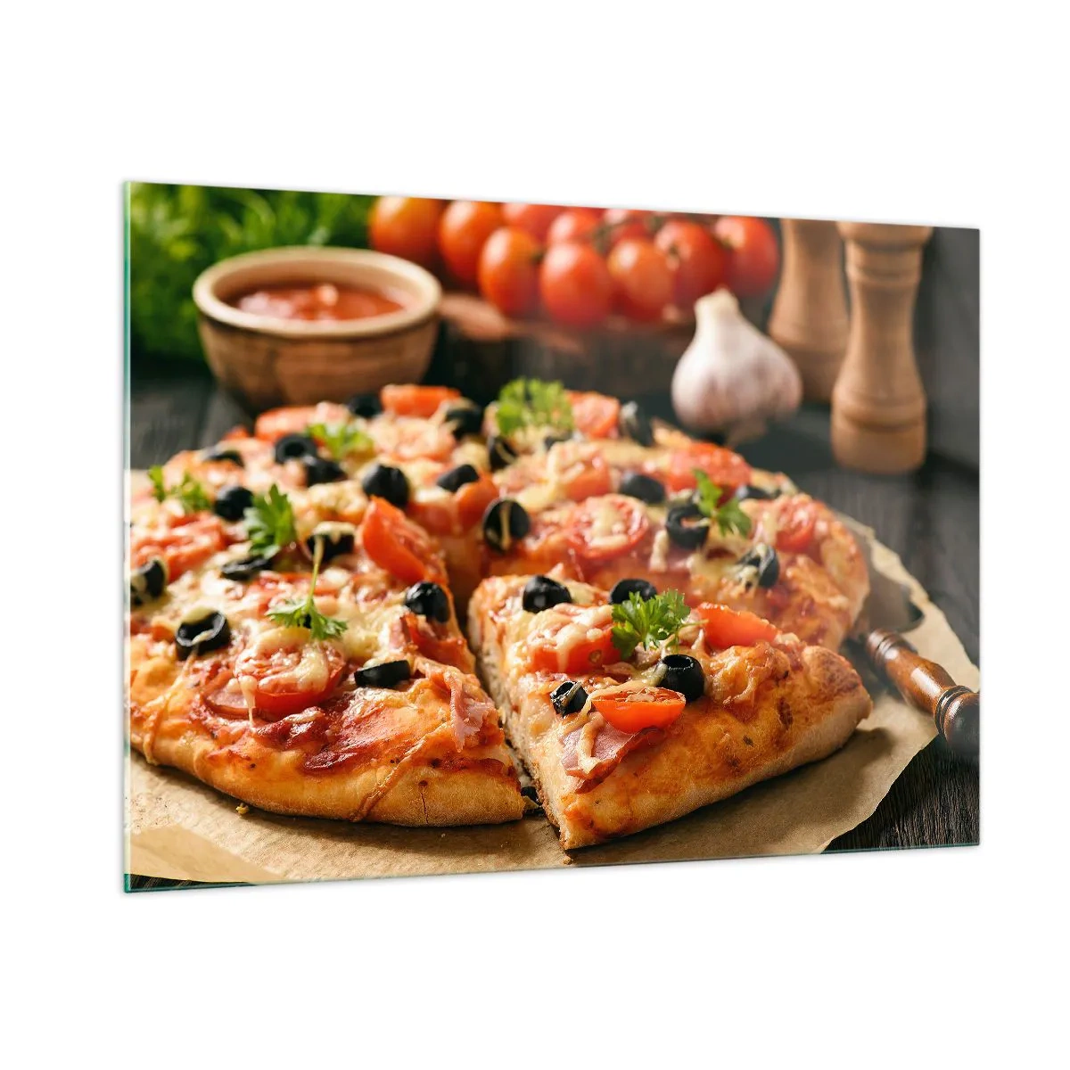 Tablou pe sticlă - Ai scăpat din nou - 100x70 cm