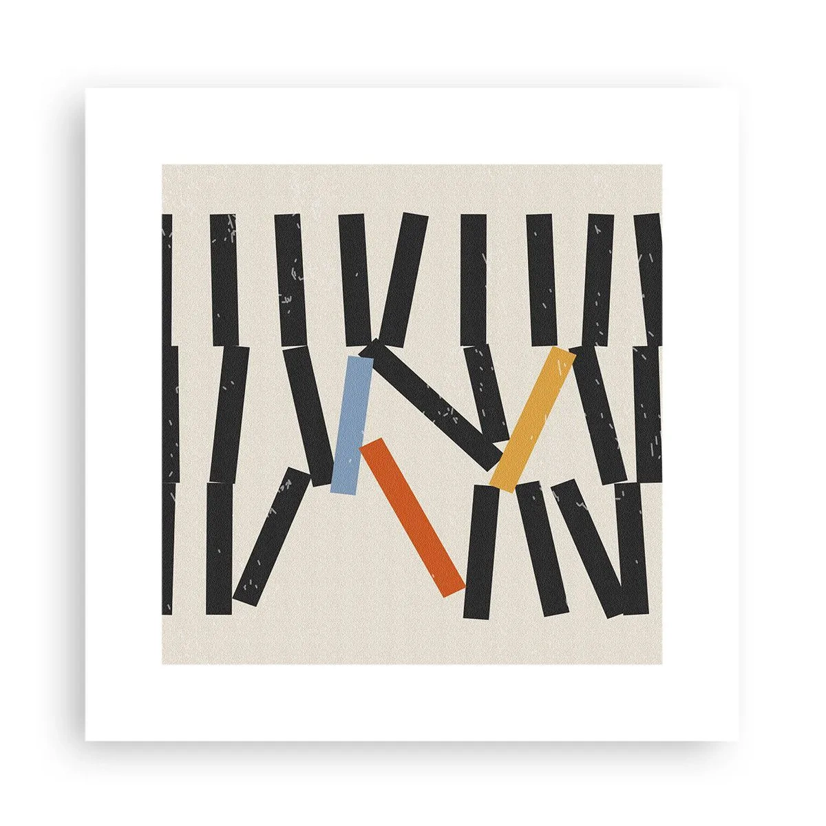 Poster - Domino - compoziție - 30x30 cm