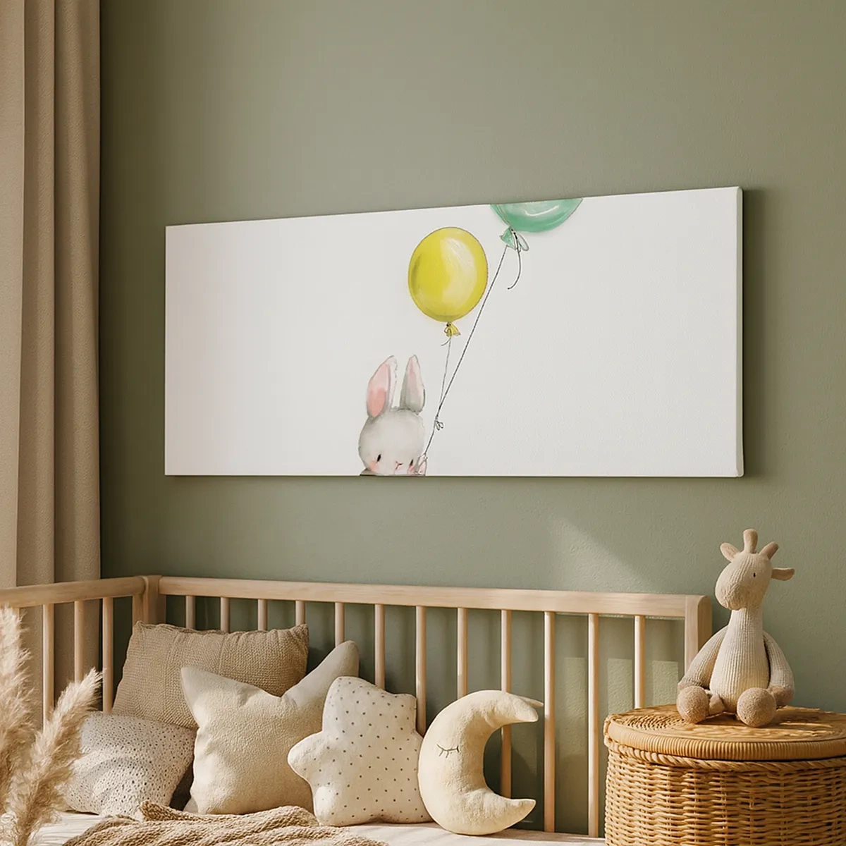 Tablou pe pânză - Voi zbura și eu! - 30x30 cm