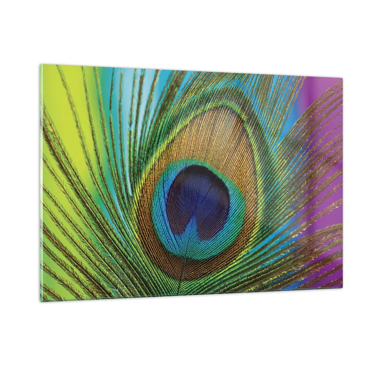 Tablou pe sticlă - Ochi în ochi - 120x80 cm