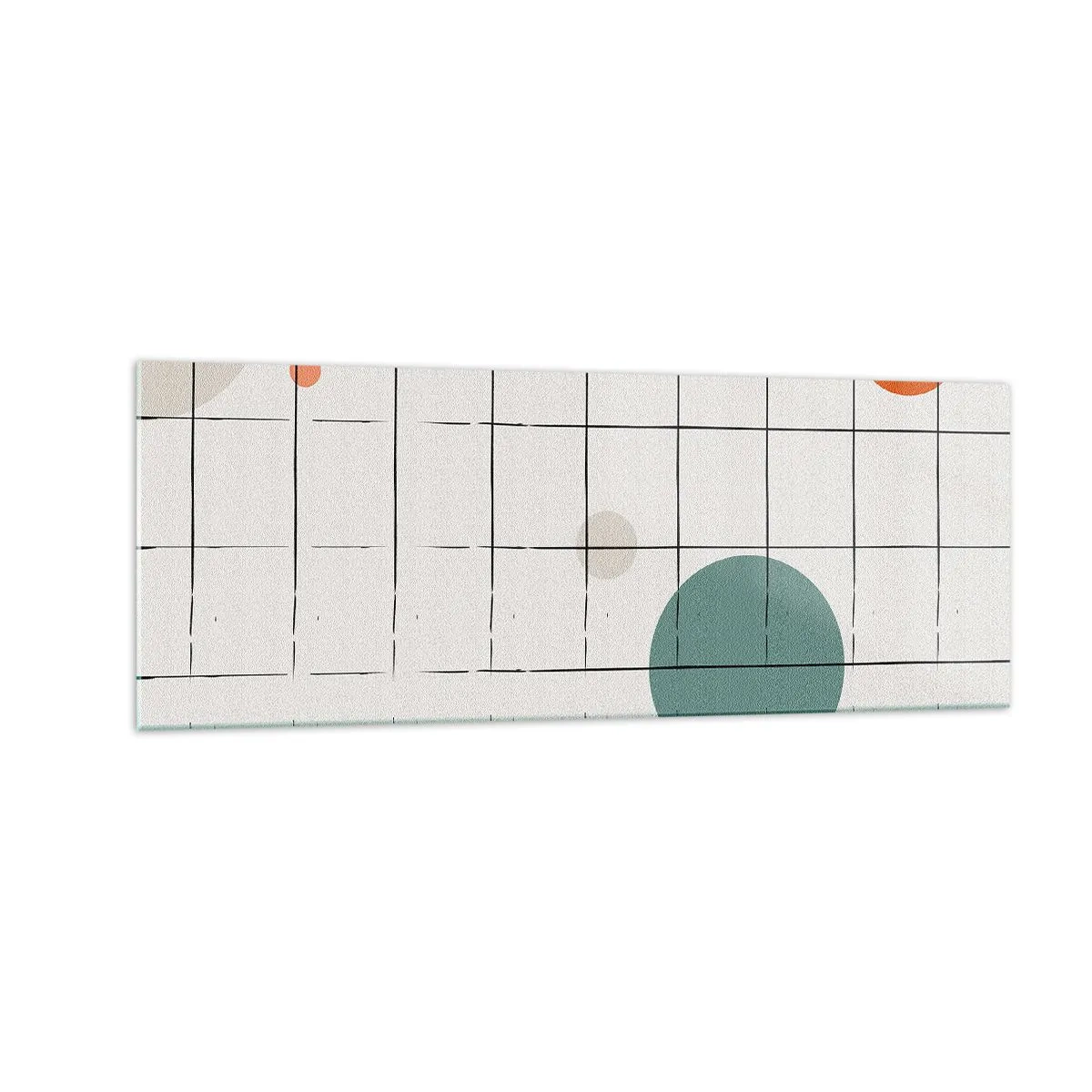 Tablou pe sticlă - În capcană. Noi sau ele? - 140x50 cm