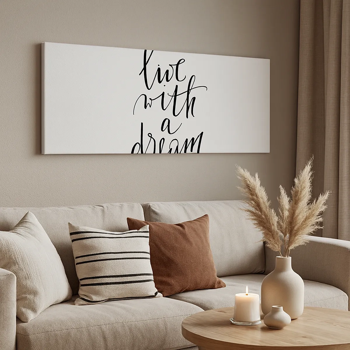 Tablou pe pânză - Of course - 30x30 cm