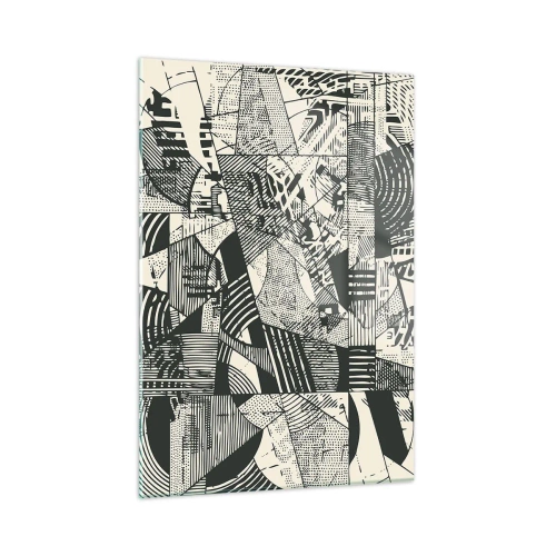 Tablou pe sticlă - Dinamica de astăzi - 50x70 cm