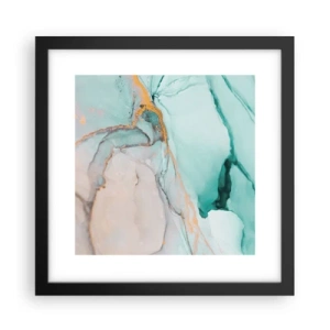 Poster în ramă neagră - Dansul formelor și al culorilor - 30x30 cm