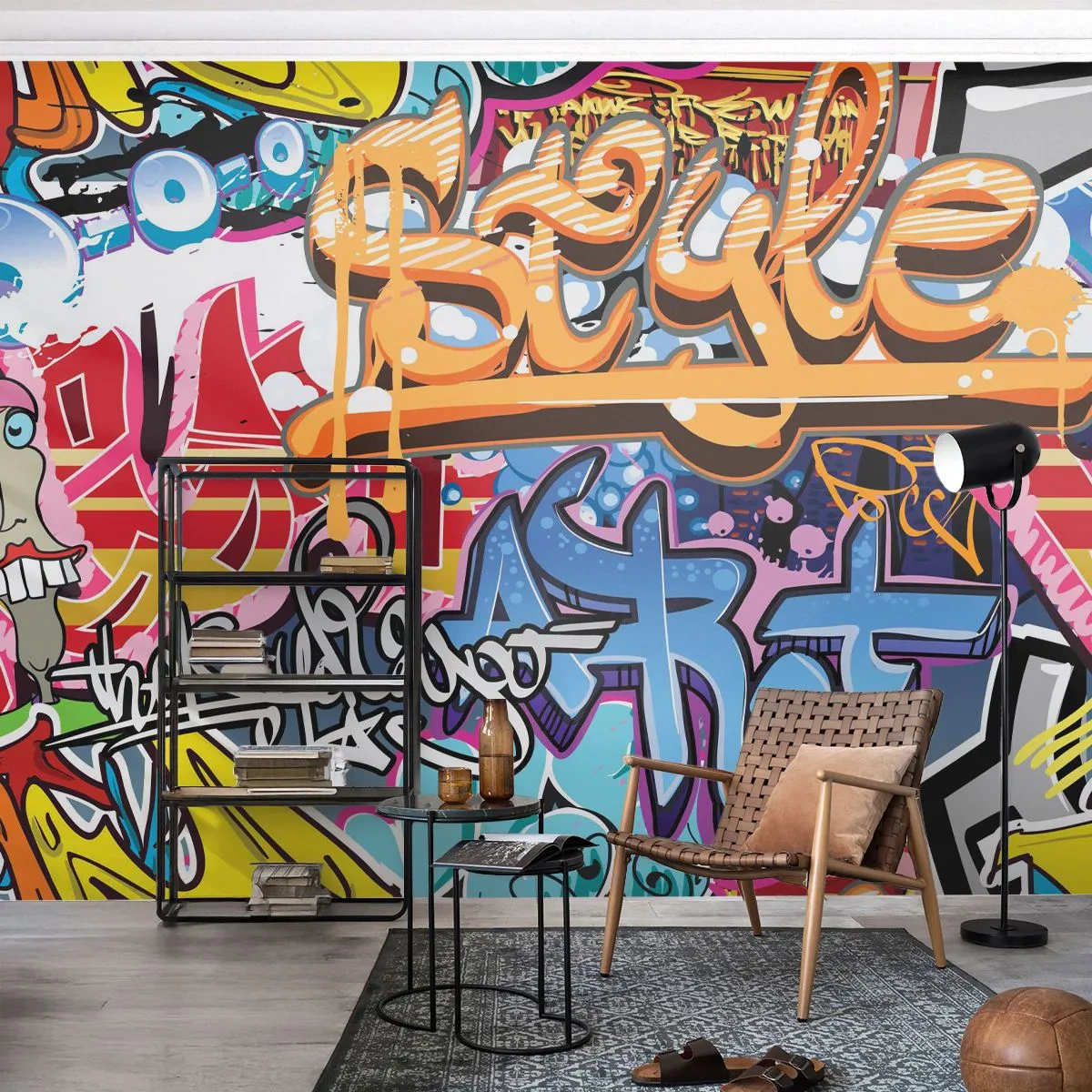 Tapet Premium Sand - Picturi murale, picturi murale... - Graffiti, Bucată, Model modern - 350x256 cm