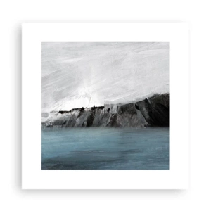 Poster - Apă - pământ: lupta elementelor - 30x30 cm