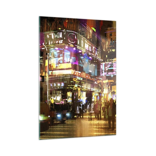 Tablou pe sticlă - Într-o mare de lumină - 50x70 cm