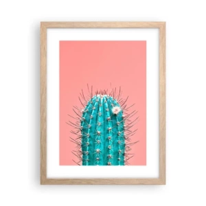 Poster în ramă de stejar deschis - Doar privește - 30x40 cm