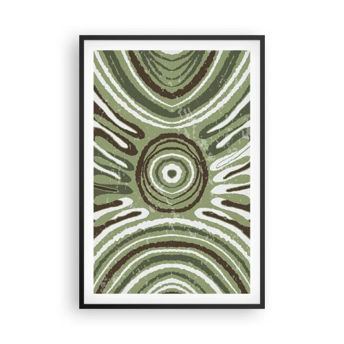 Poster în ramă neagră - Explozie de emoții - 61x91 cm