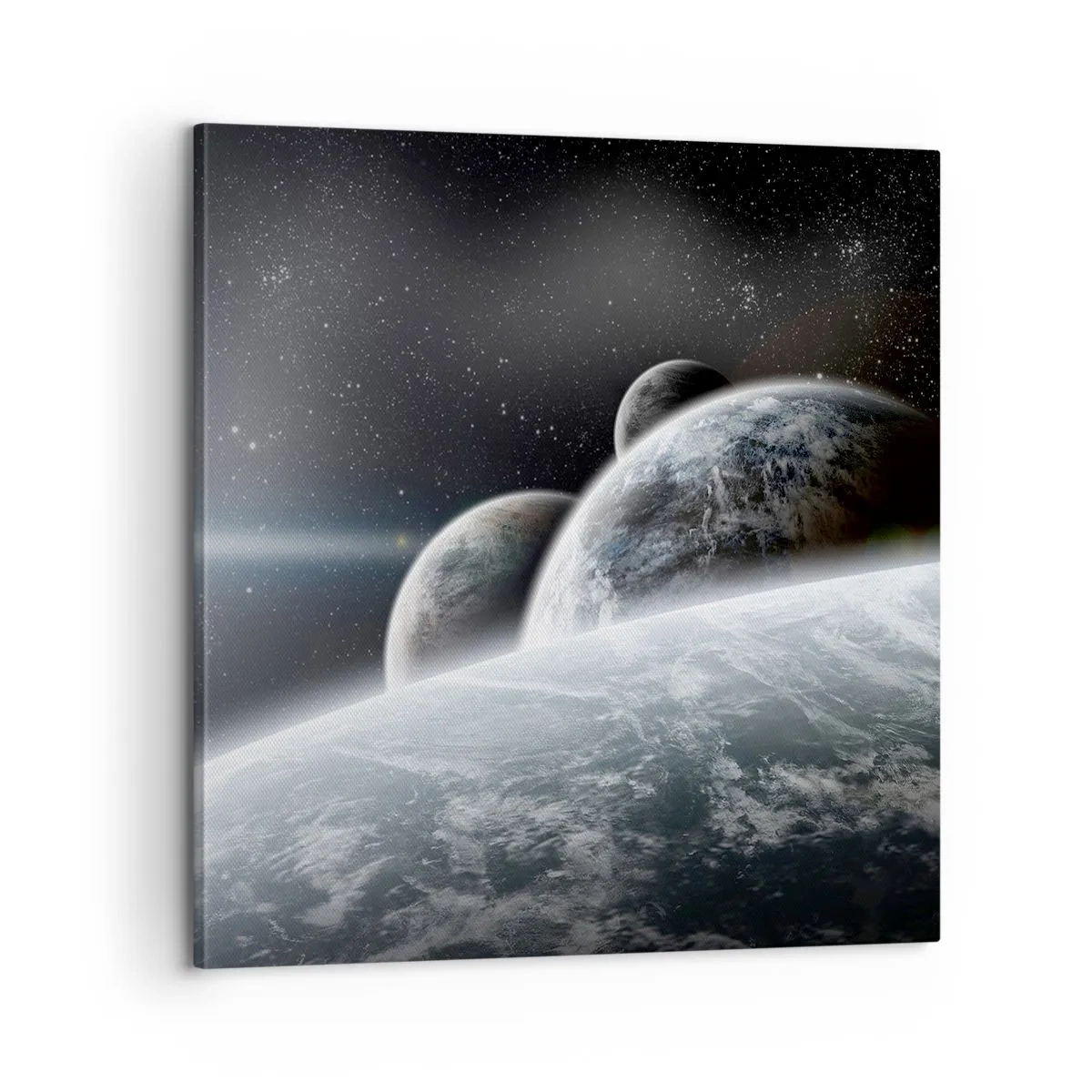 Tablou pe pânză - Muzica cosmică a sferelor - 60x60 cm