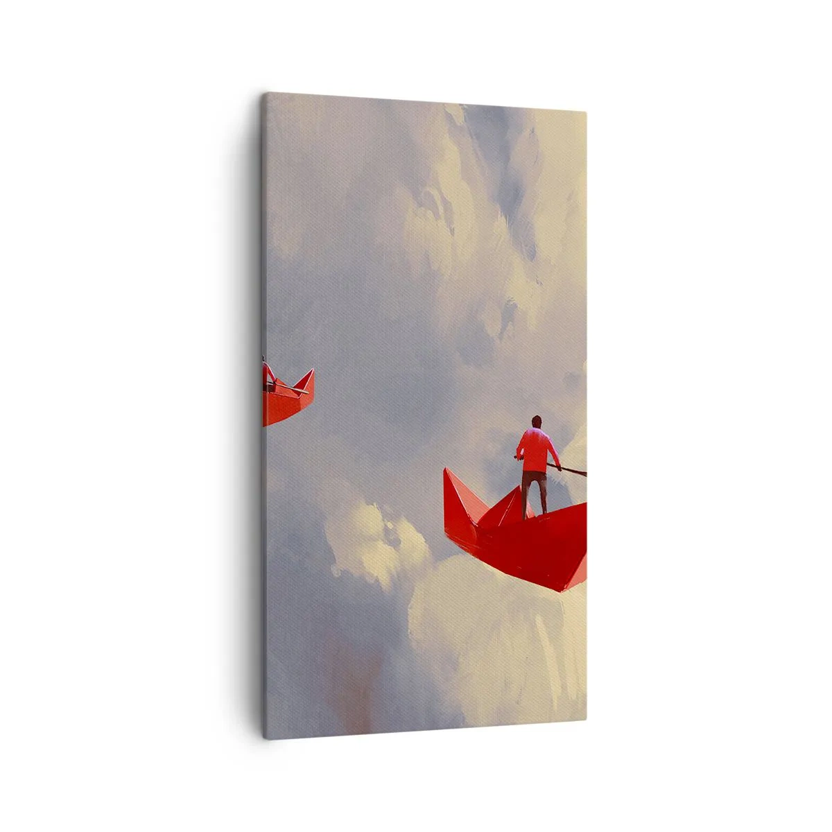 Tablou pe pânză - Expediția visătorilor - 45x80 cm