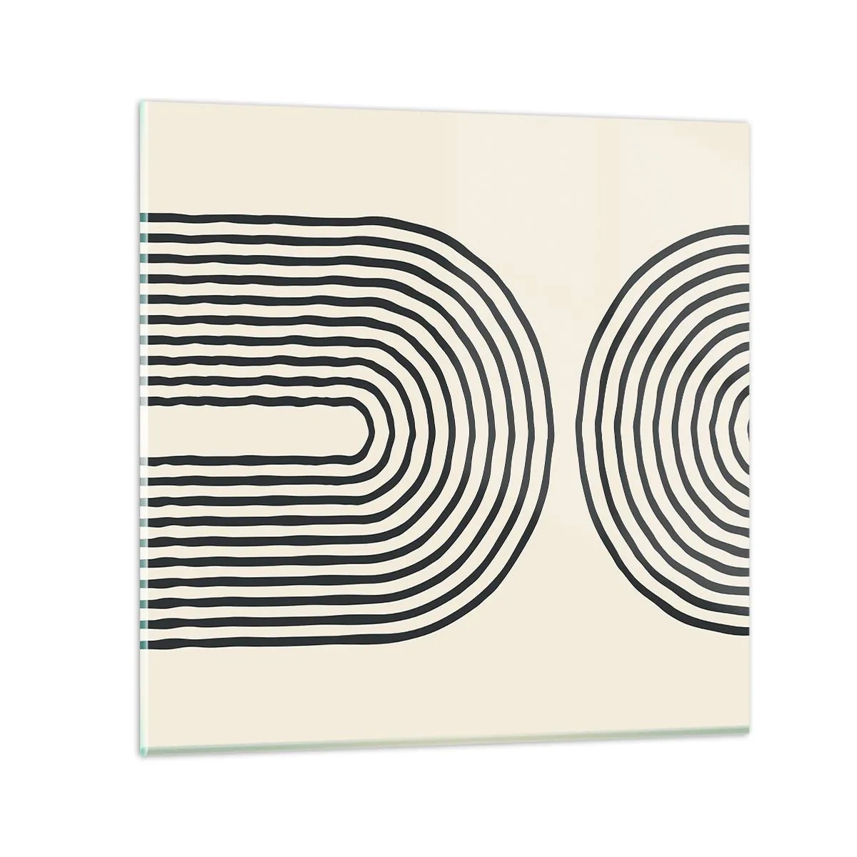 Tablou pe sticlă - În curând... - 40x40 cm