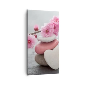 Tablou pe pânză - Fericirea florilor de cireș - 65x120 cm