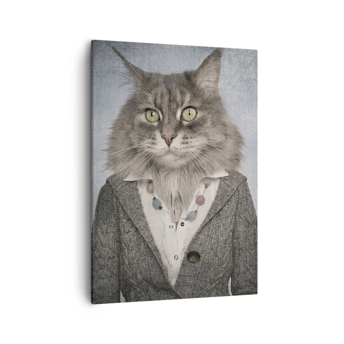 Tablou pe pânză - Blănurile sunt din nou la modă - 50x70 cm