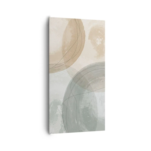 Tablou pe pânză - Întrepătrunderea lumilor - 65x120 cm