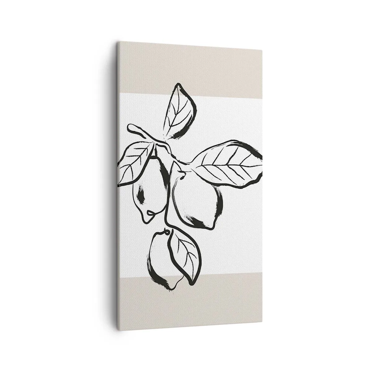 Tablou pe pânză - Unde se coace lămâia... - 45x80 cm