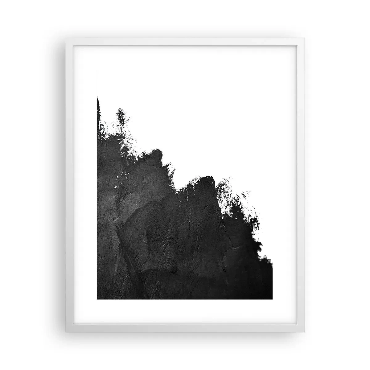 Poster în ramă albă - Elemente: pământ - 40x50 cm