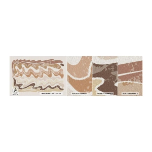 Mostră tapet autocolant Deluxe Sticker - Energie bună - emoții bune - În vârstă, Boho, Bucată - 100x30 cm