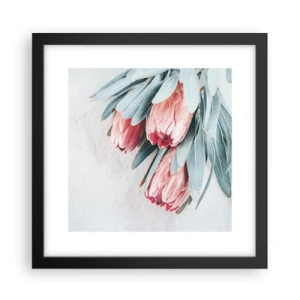 Poster în ramă neagră - Rușinate de propria lor frumusețe - 30x30 cm