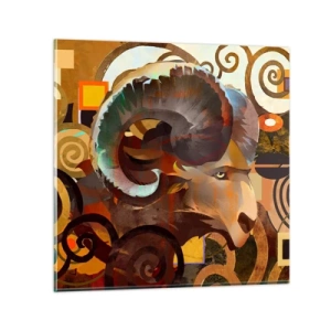 Tablou pe sticlă - Magii - religii - ritualuri - 30x30 cm