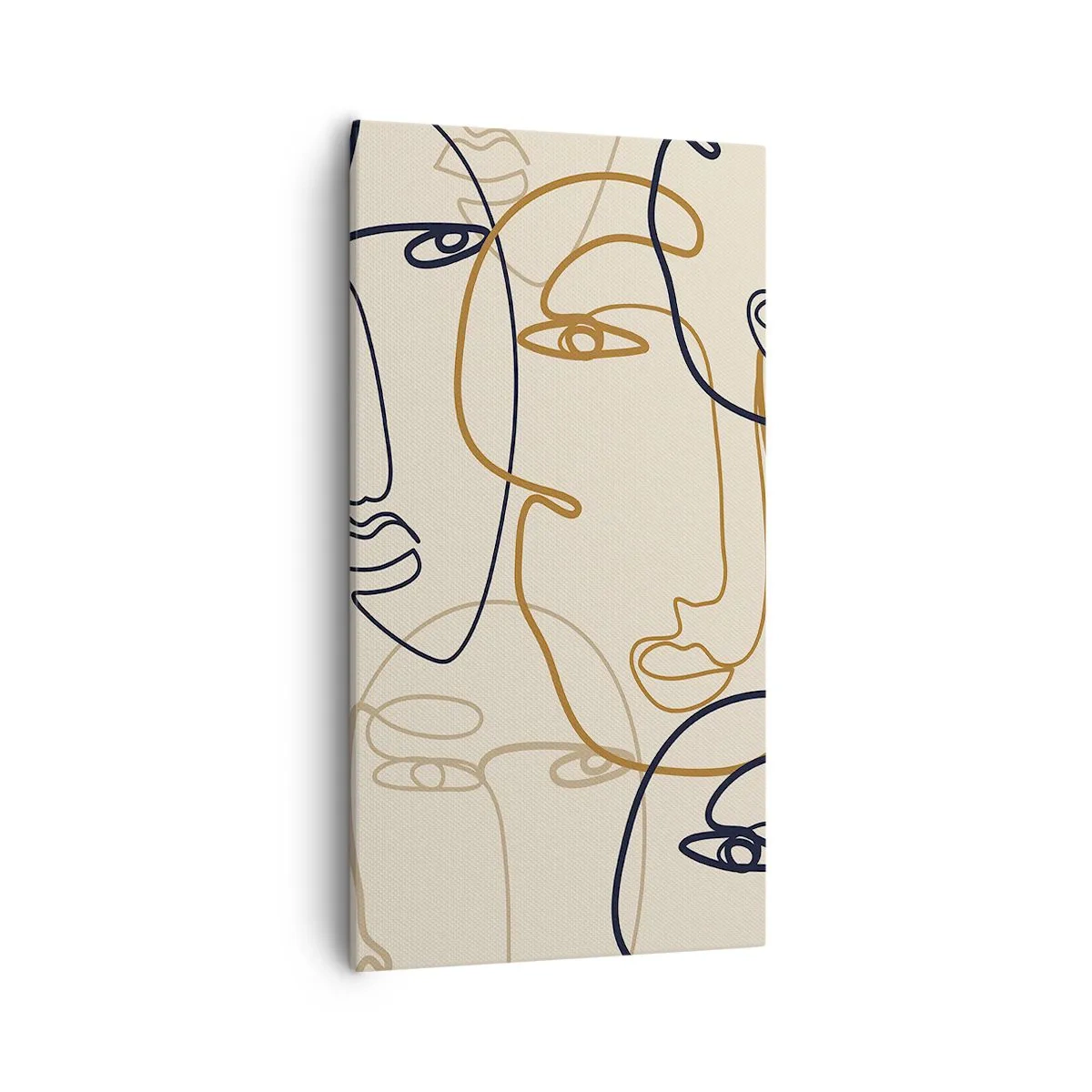 Tablou pe pânză - Portret multiplicat - 55x100 cm