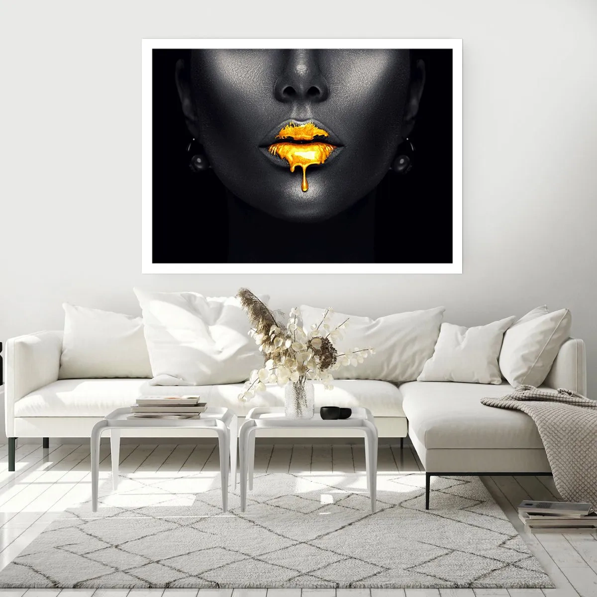 Poster - Buzele de aur - 91x61 cm