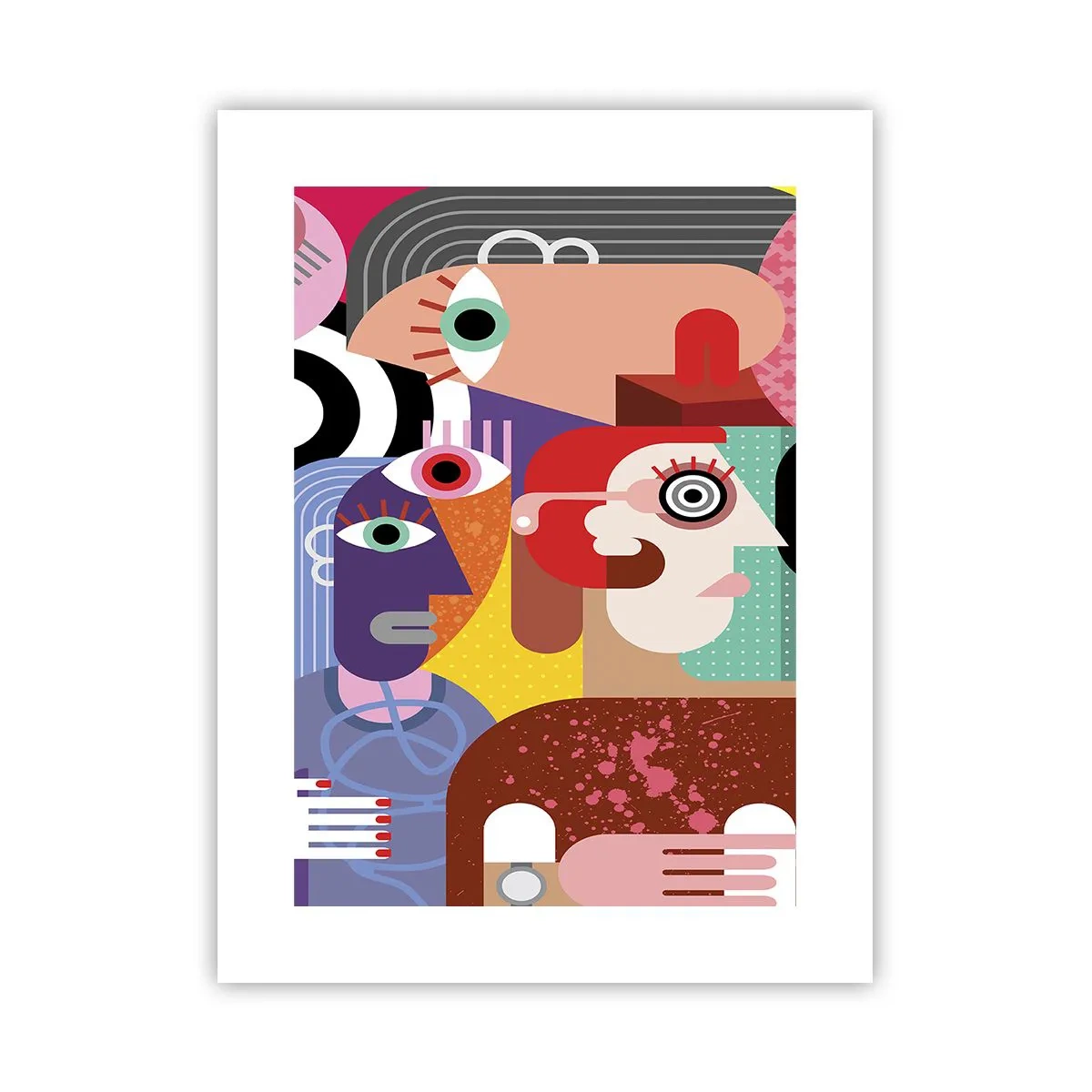 Poster - Am venit de la domnul Picasso - 30x40 cm