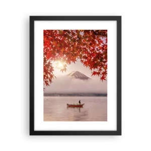 Poster în ramă neagră - În stil japonez - 30x40 cm