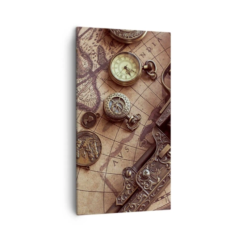 Tablou pe pânză - Sugestii de aventură - 45x80 cm