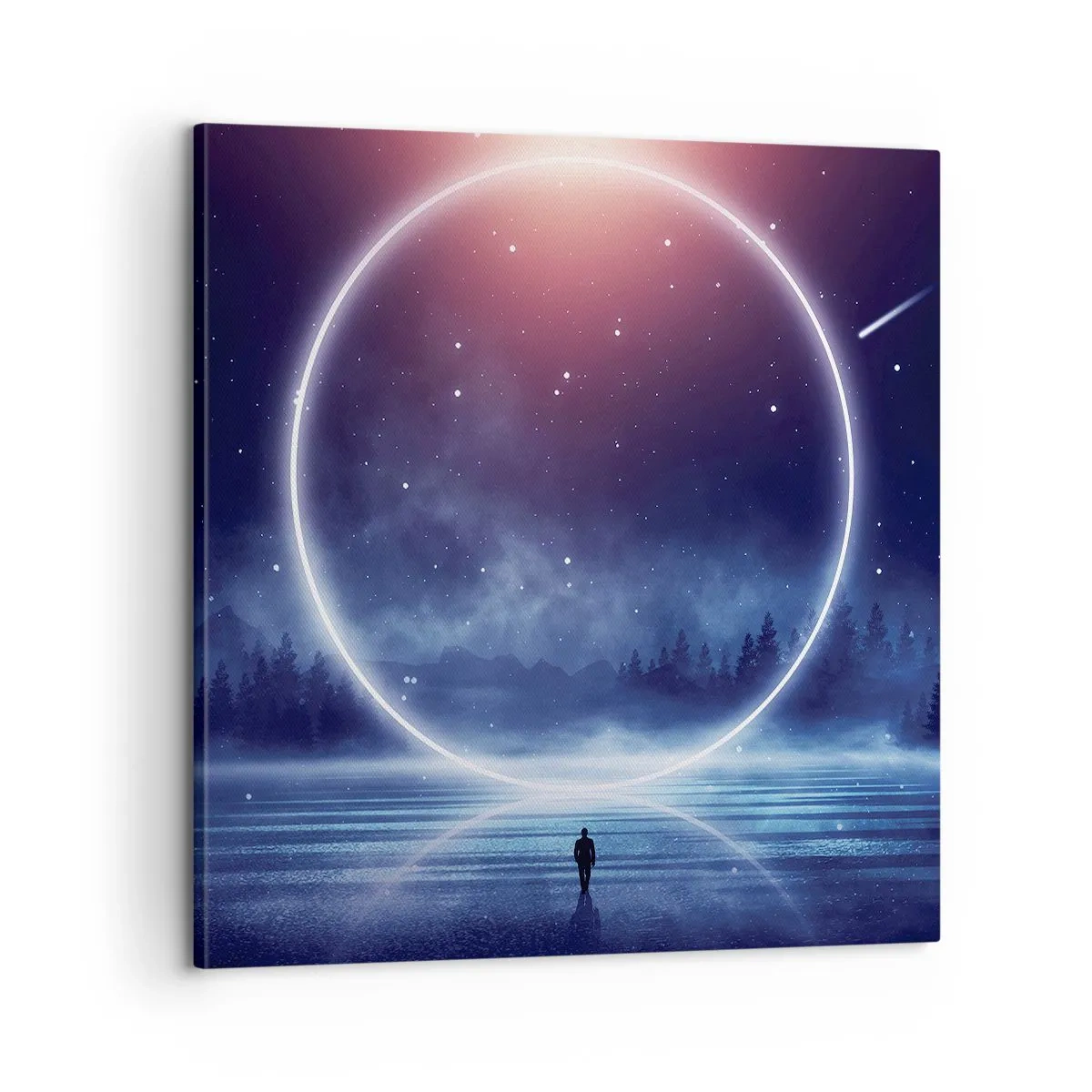 Tablou pe pânză - Ei sunt deja aici... - 60x60 cm