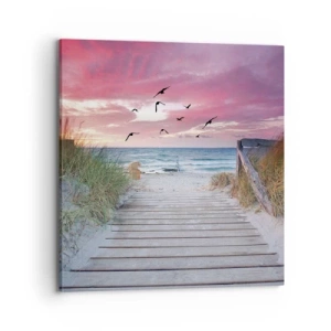 Tablou pe pânză - Impresie baltică - 70x70 cm