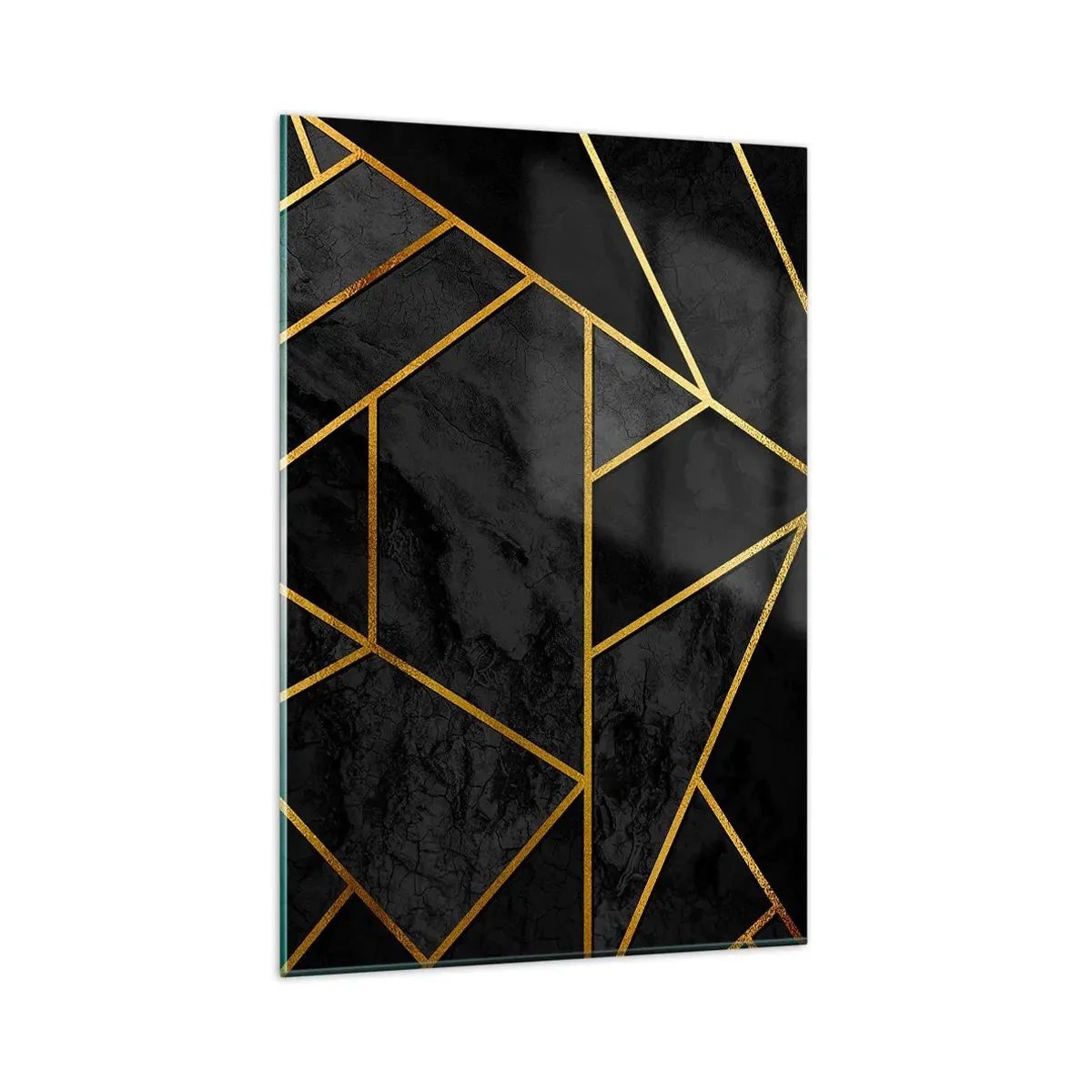 Tablou pe sticlă - Întuneric și lumină - 80x120 cm