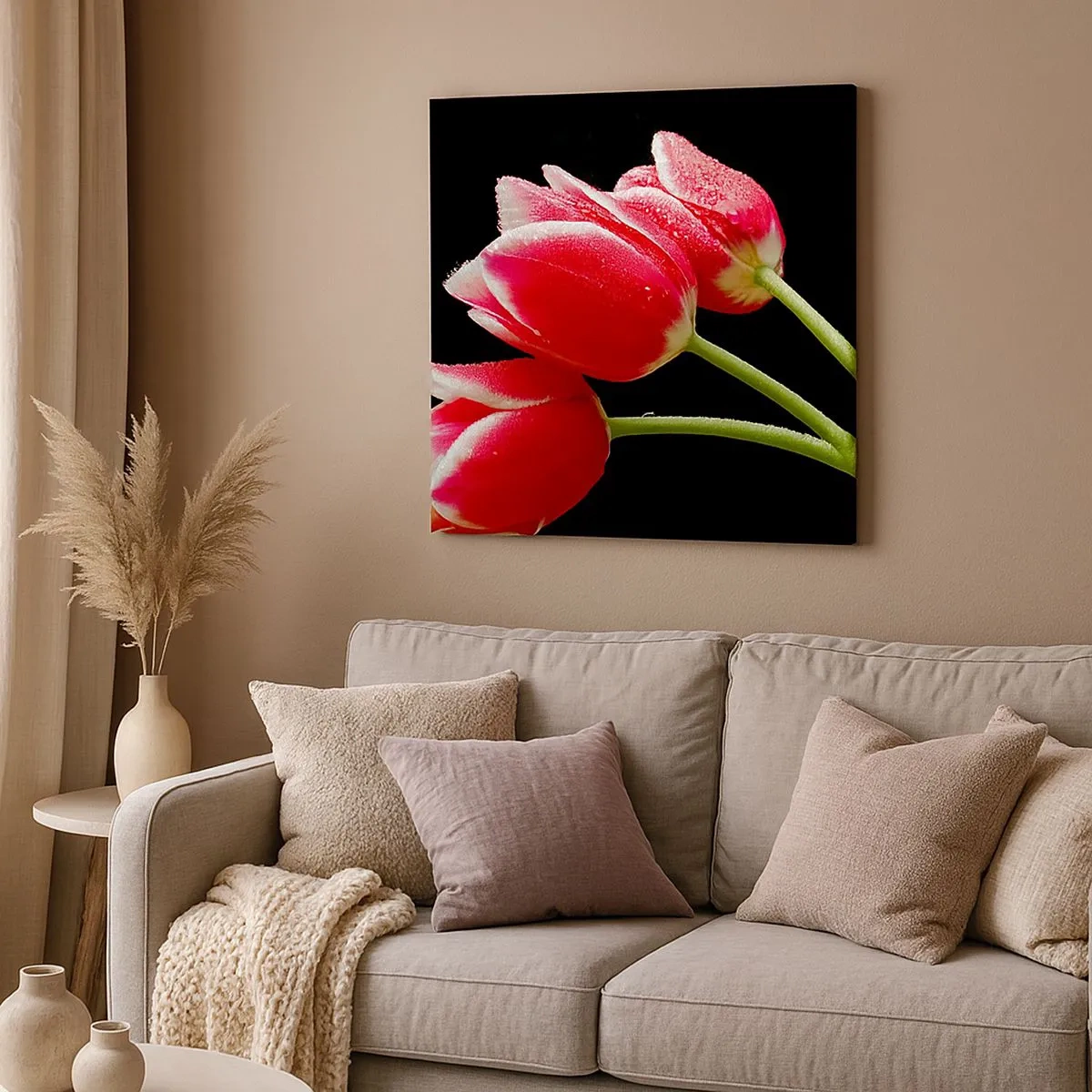 Tablou pe pânză - Promisiunea unei iubiri pure - 30x30 cm