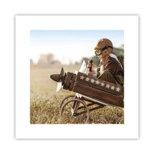 Poster - Porniți spre vis - 30x30 cm