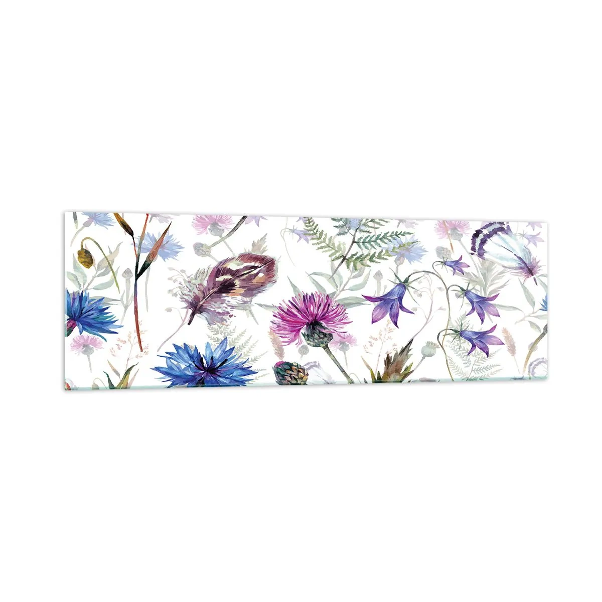 Tablou pe sticlă - Ierbarul polonez - 160x50 cm