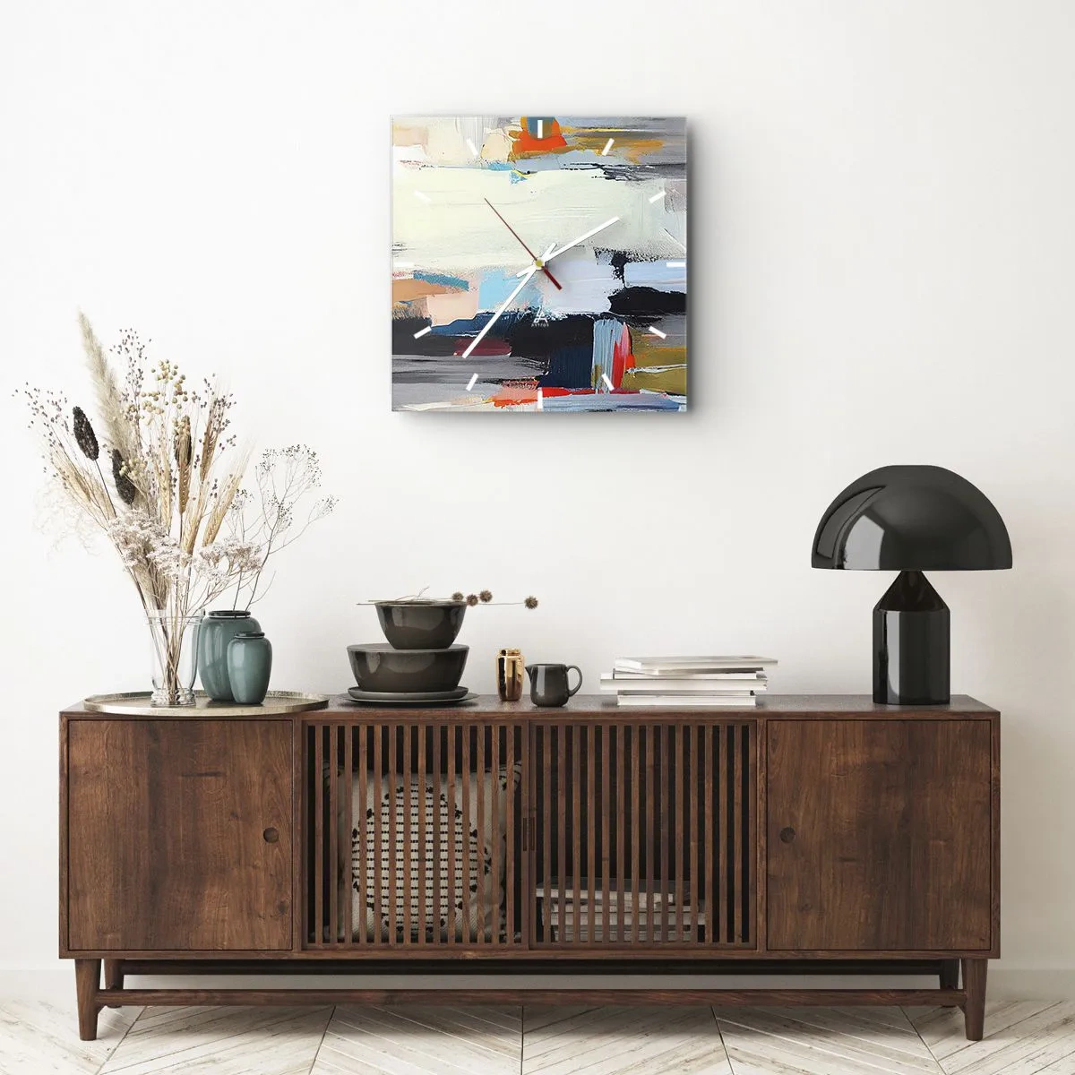 Ceas de perete - Ceas pe sticlă - Există o metodă? - 30x30 cm