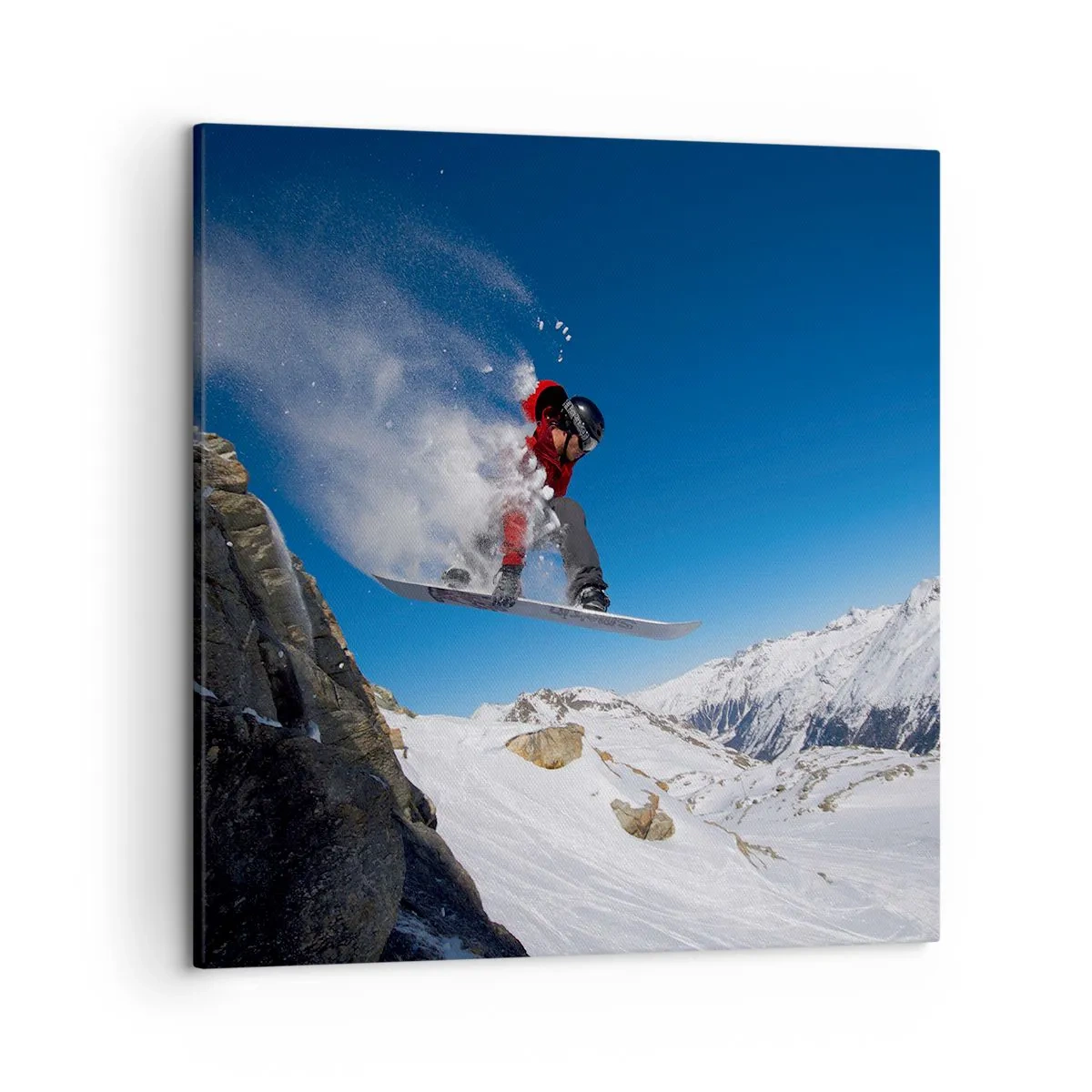 Tablou pe pânză - Și ai devenit parte din spațiul - 50x50 cm