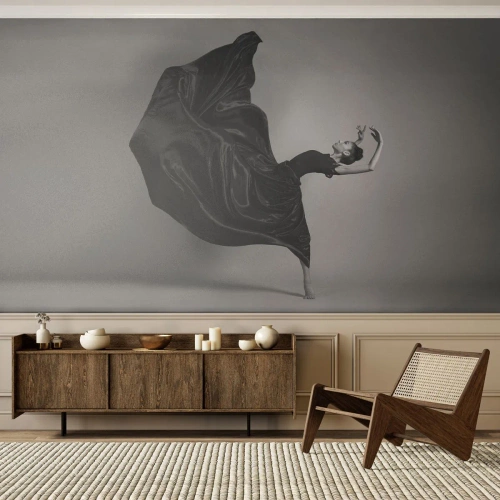 Tapet Premium Sand - Înaripată de muzică - Dans, Femeie, Dansator - 350x256 cm