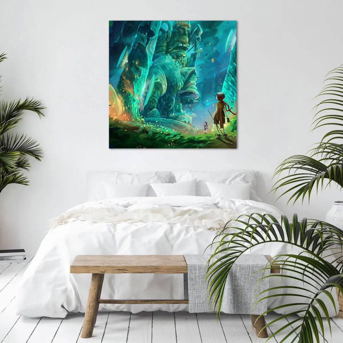 Tablou pe pânză - Din Marea Carte a Basmelor - 40x40 cm