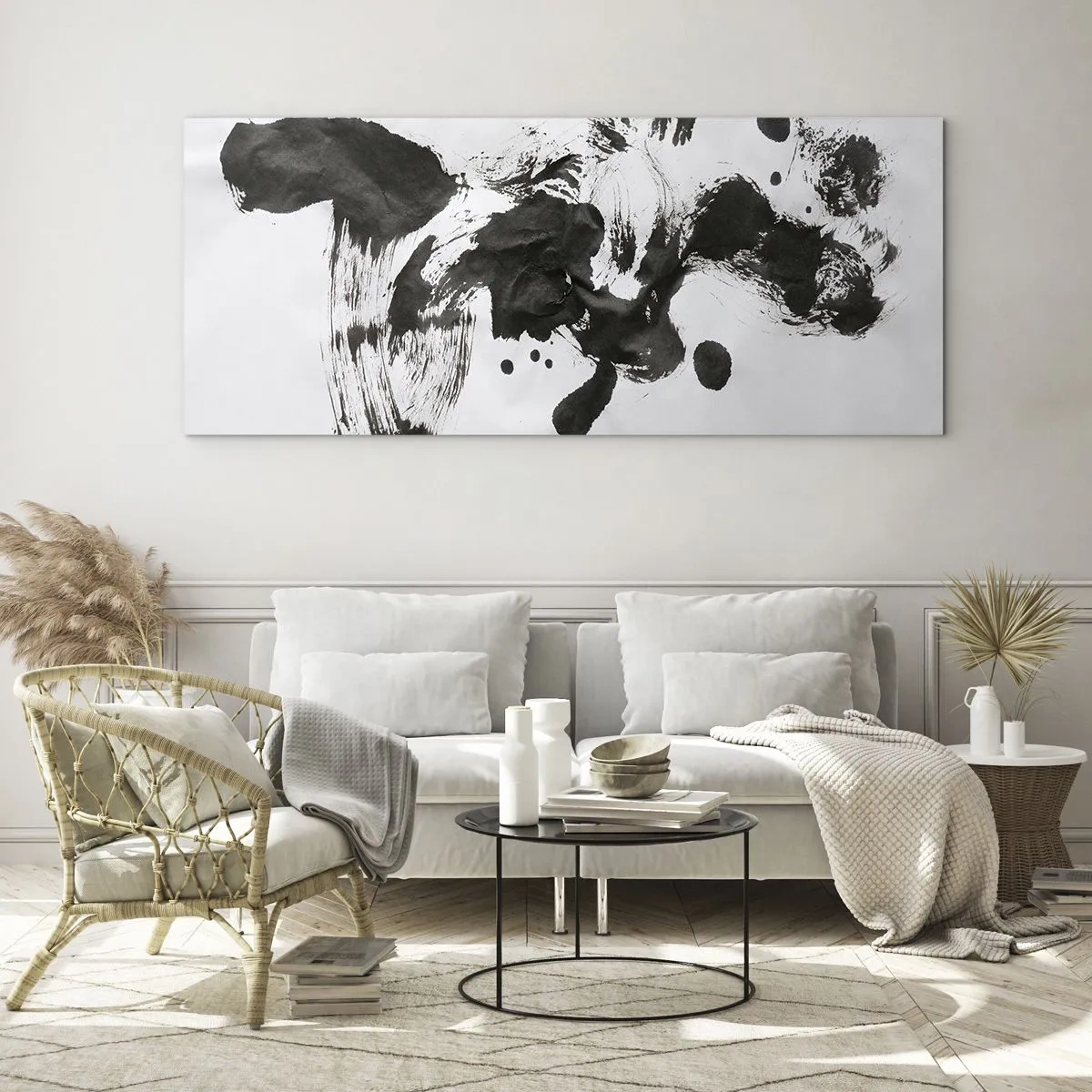 Tablou pe sticlă - Metodă în nebunie? - 120x50 cm