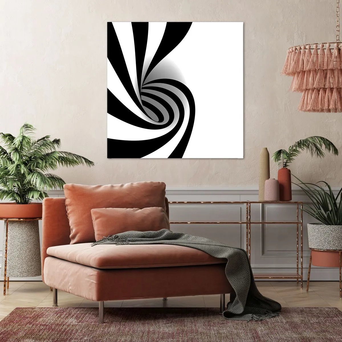 Tablou pe pânză - Și totuși se mișcă - 40x40 cm