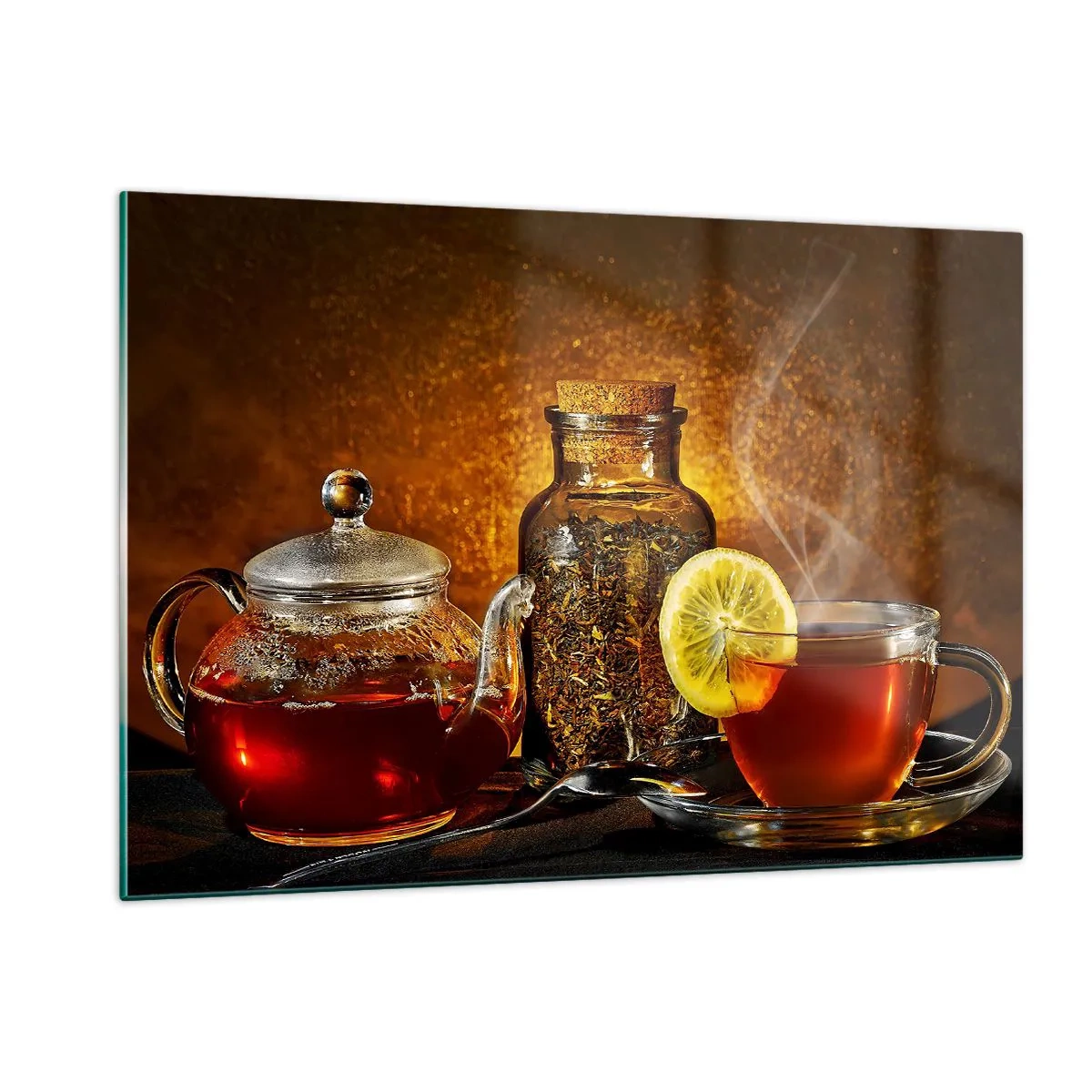 Tablou pe sticlă - În stilul maeștrilor olandezi - 120x80 cm