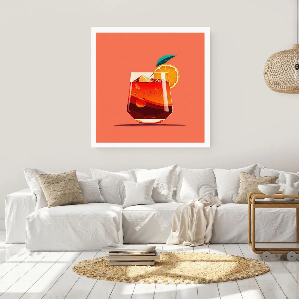 Poster - Răcoare de vară - 40x40 cm