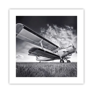 Poster - Rătăcitorul înaripat - 40x40 cm