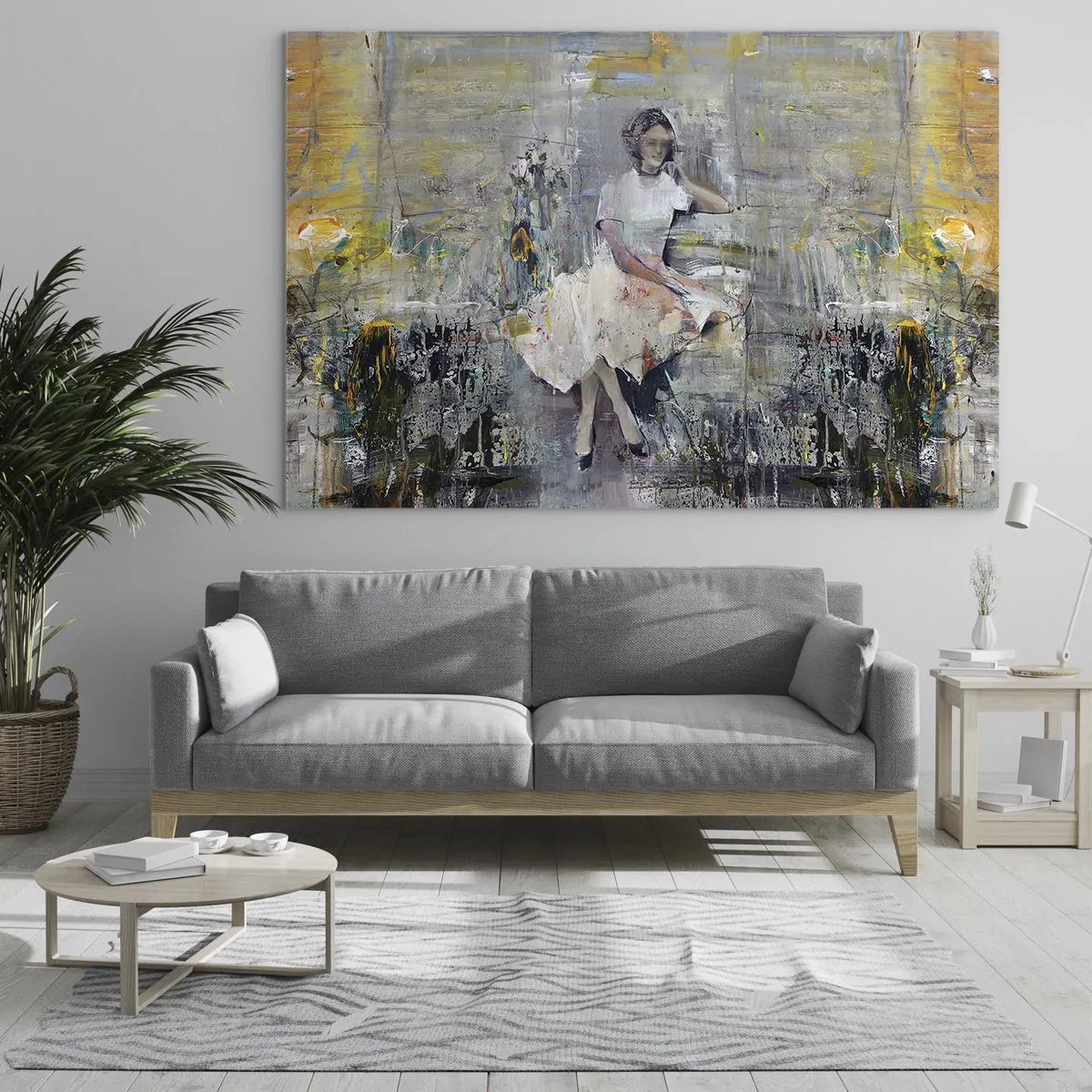 Tablou pe sticlă - Clasică și modernă - 100x70 cm