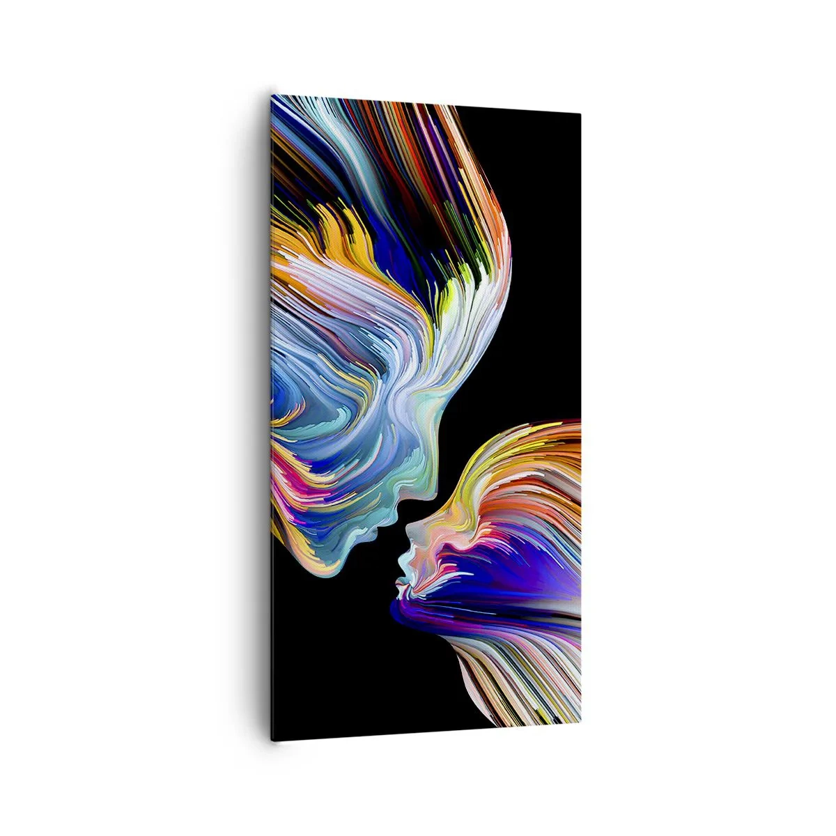 Tablou pe pânză - Fuziune de energie și lumină - 65x120 cm