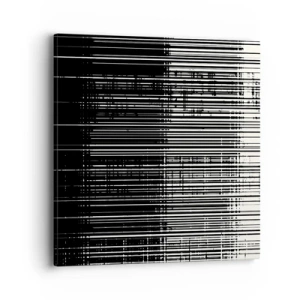 Tablou pe pânză - Valuri și vibrații - 40x40 cm