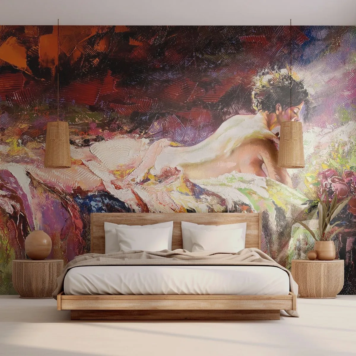 Tapet Autoadeziv Deluxe Sticker - Venus în gând - Femeie, Corp, Bucată - 250x175 cm